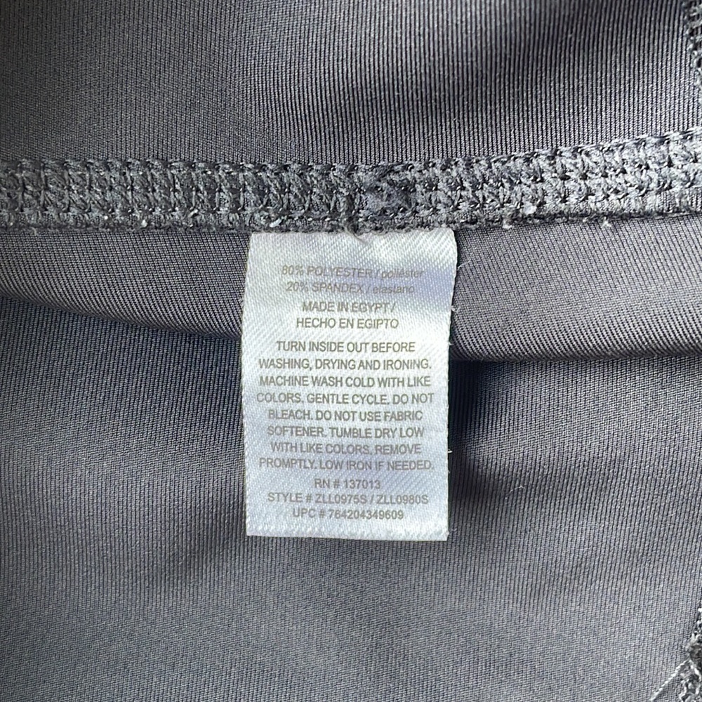 Z By Zobha Carbon Stripe Com-Pression Leggings, M… - image 8